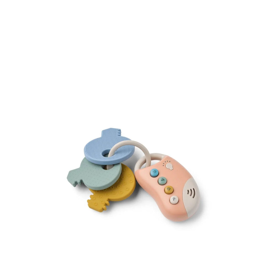 Liewood Vroom Car Keys Pale Tuscany Multi Mix - sensorisch speelgoed