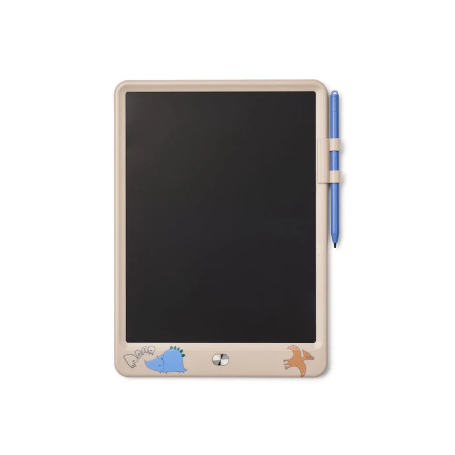 Liewood Zora Lcd Drawing Board 10 inches Dino roar / Sandy - tekenbord