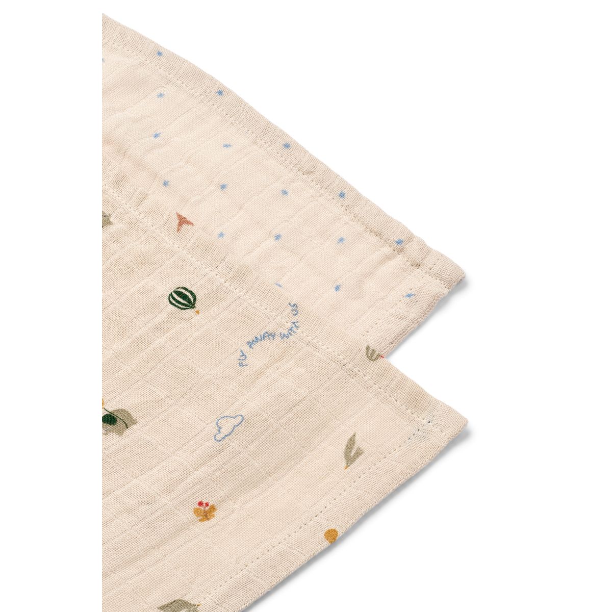 Liewood | Lewis Muslin Cloth 2-Pack Star / Flying Mix
