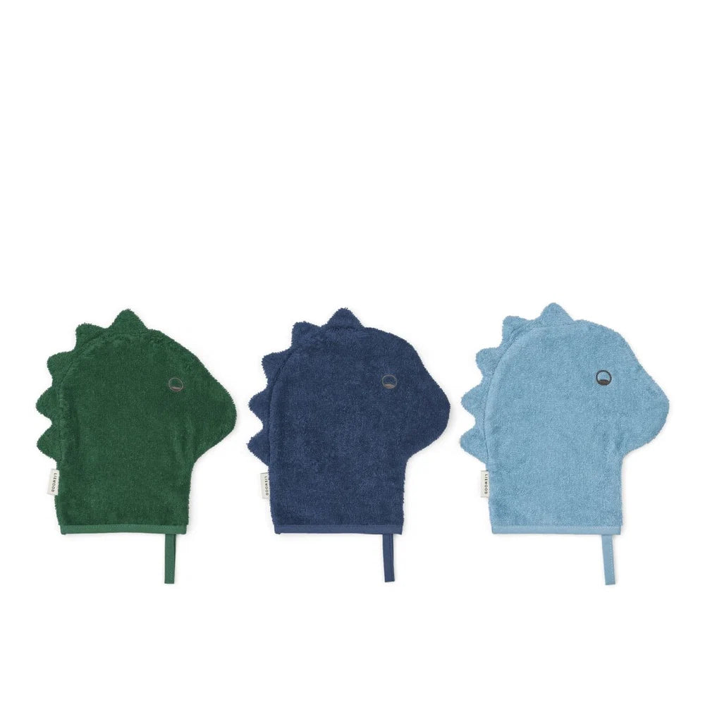 Liewood | washandjes sylvester beach blue mix