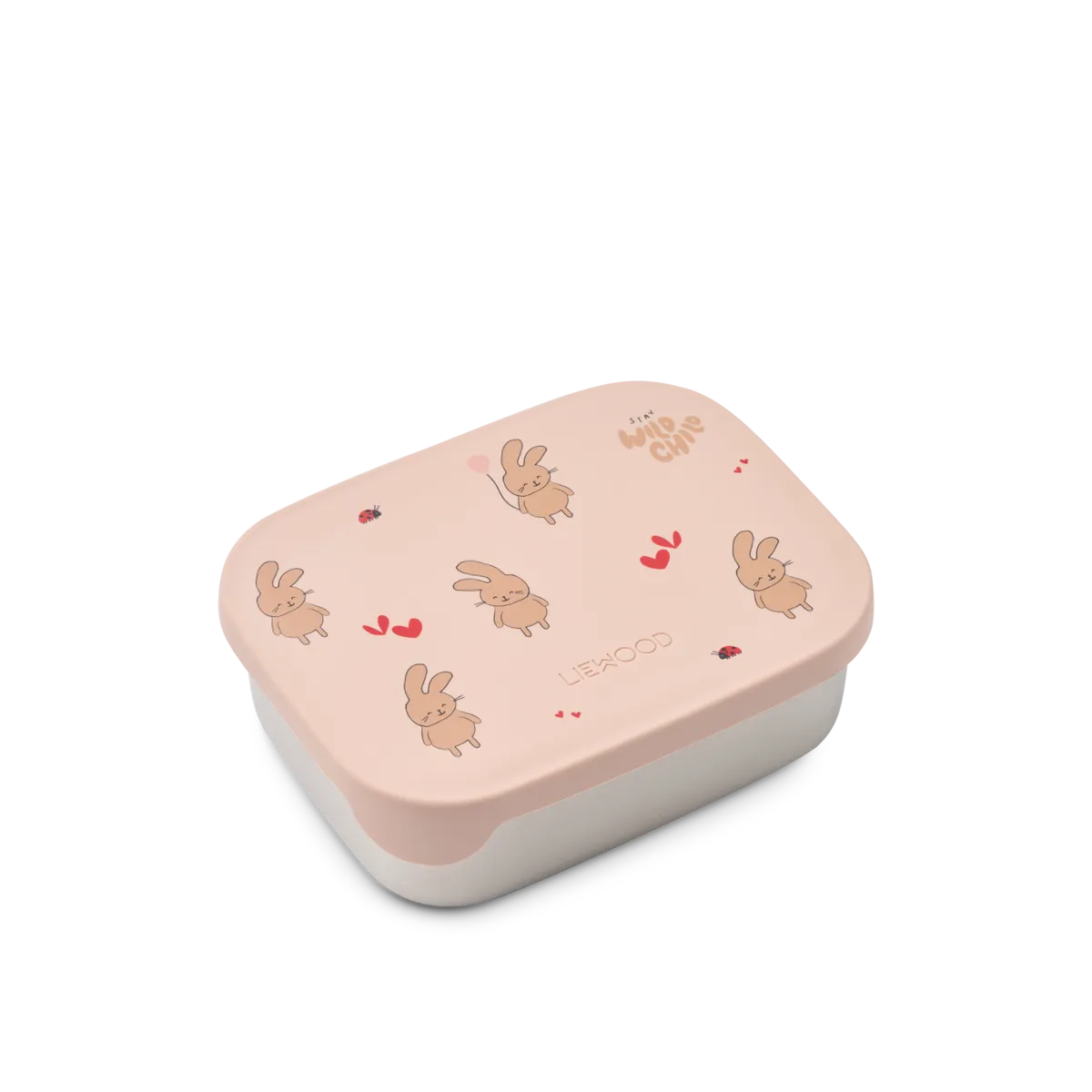 Liewood | lunchbox arthur printed wild child - rosey