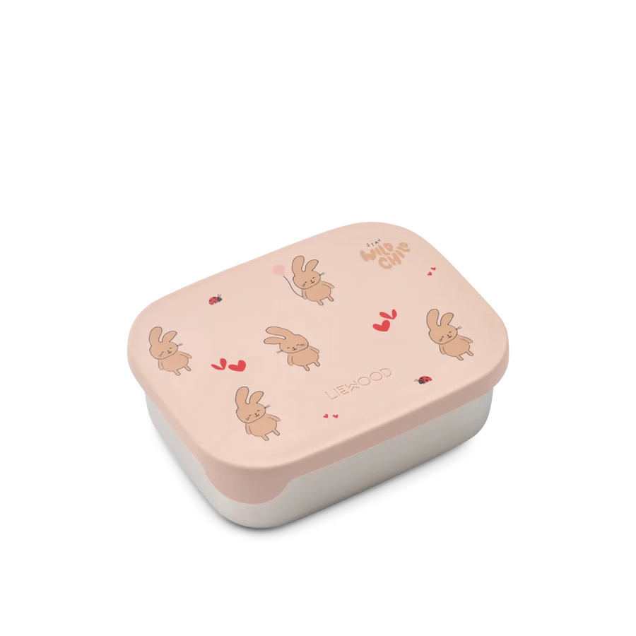 Liewood | lunchbox arthur printed wild child - rosey