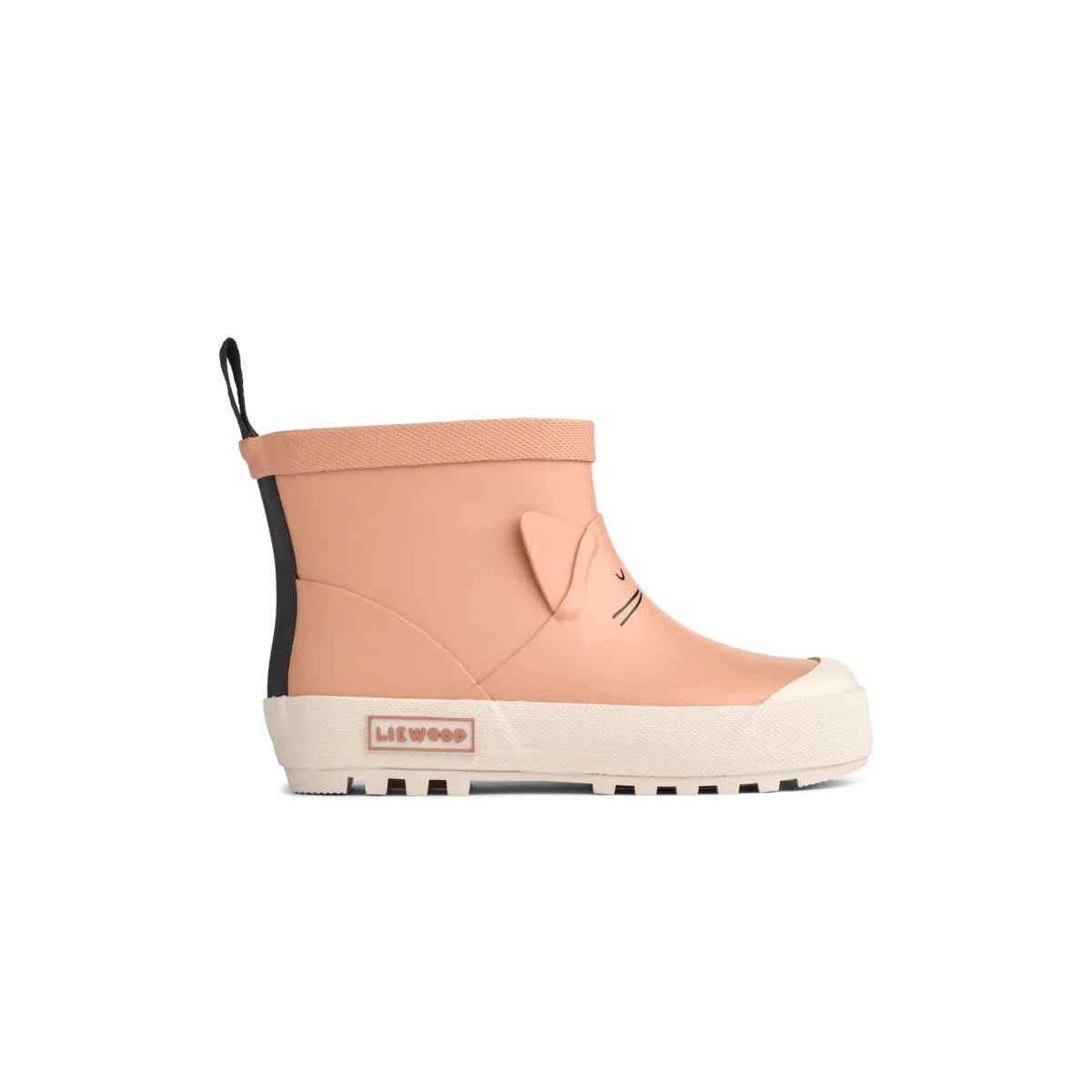 Liewood | Jesse Cat Thermal Rain Boots - Tuscany Rose