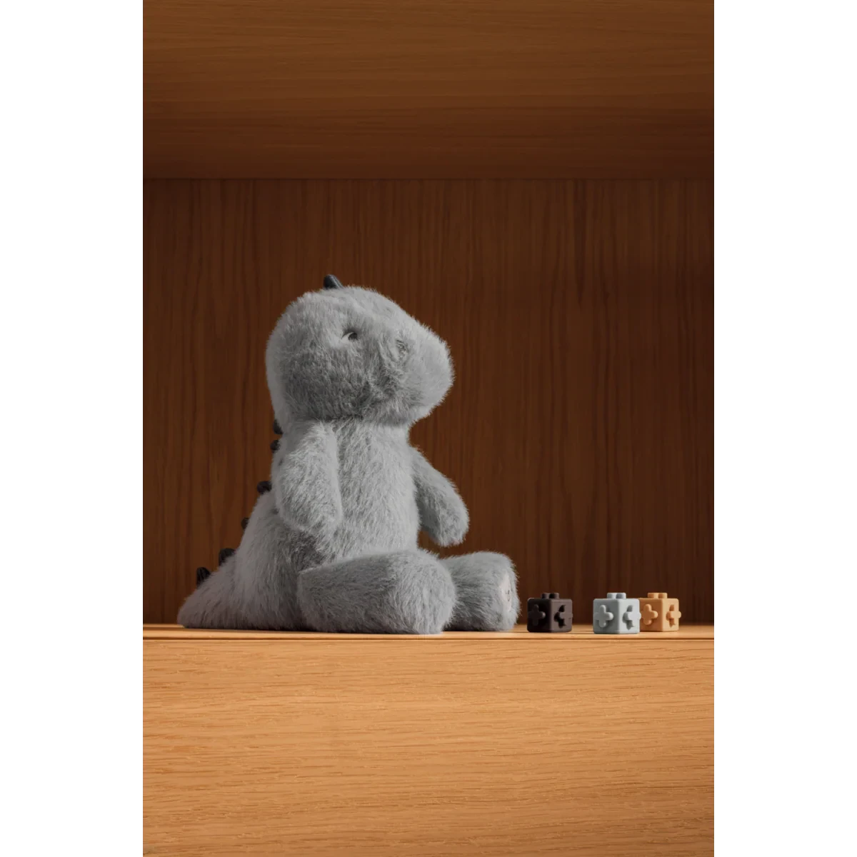 Liewood | Binnie Stegosaurus Teddy Blue Mist