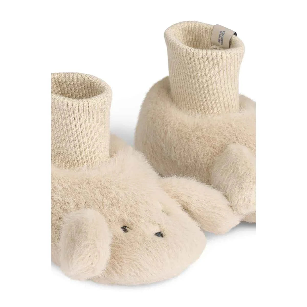 Liewood | Beth Rabbit Plush Slippers - Mist