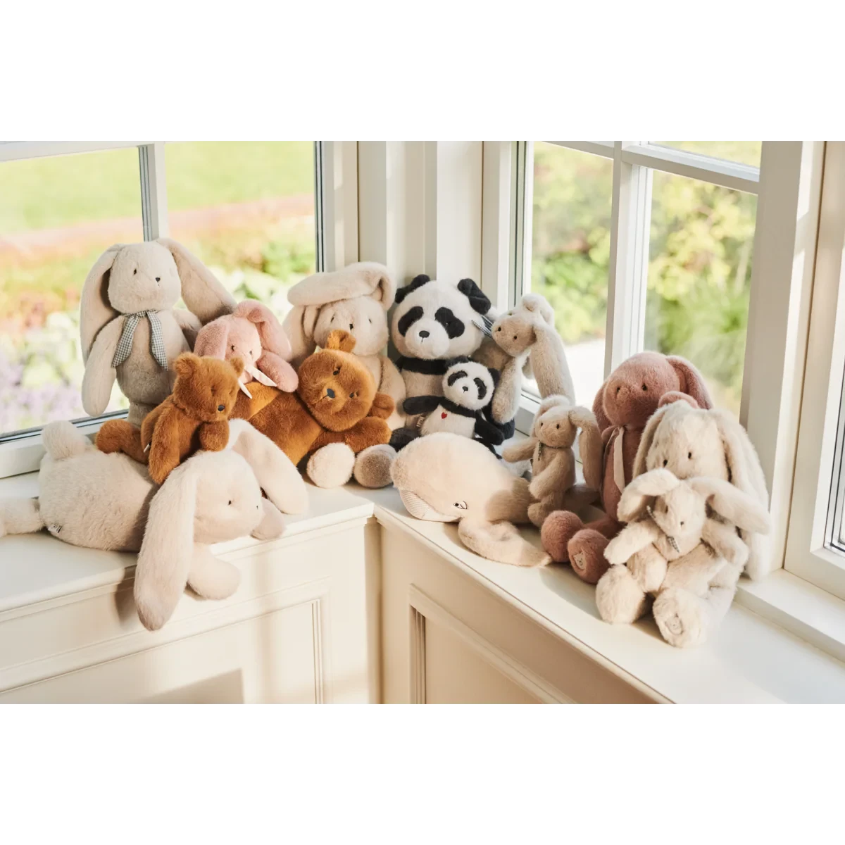 Liewood | Berto Panda Teddy Sandy / Dark Grey