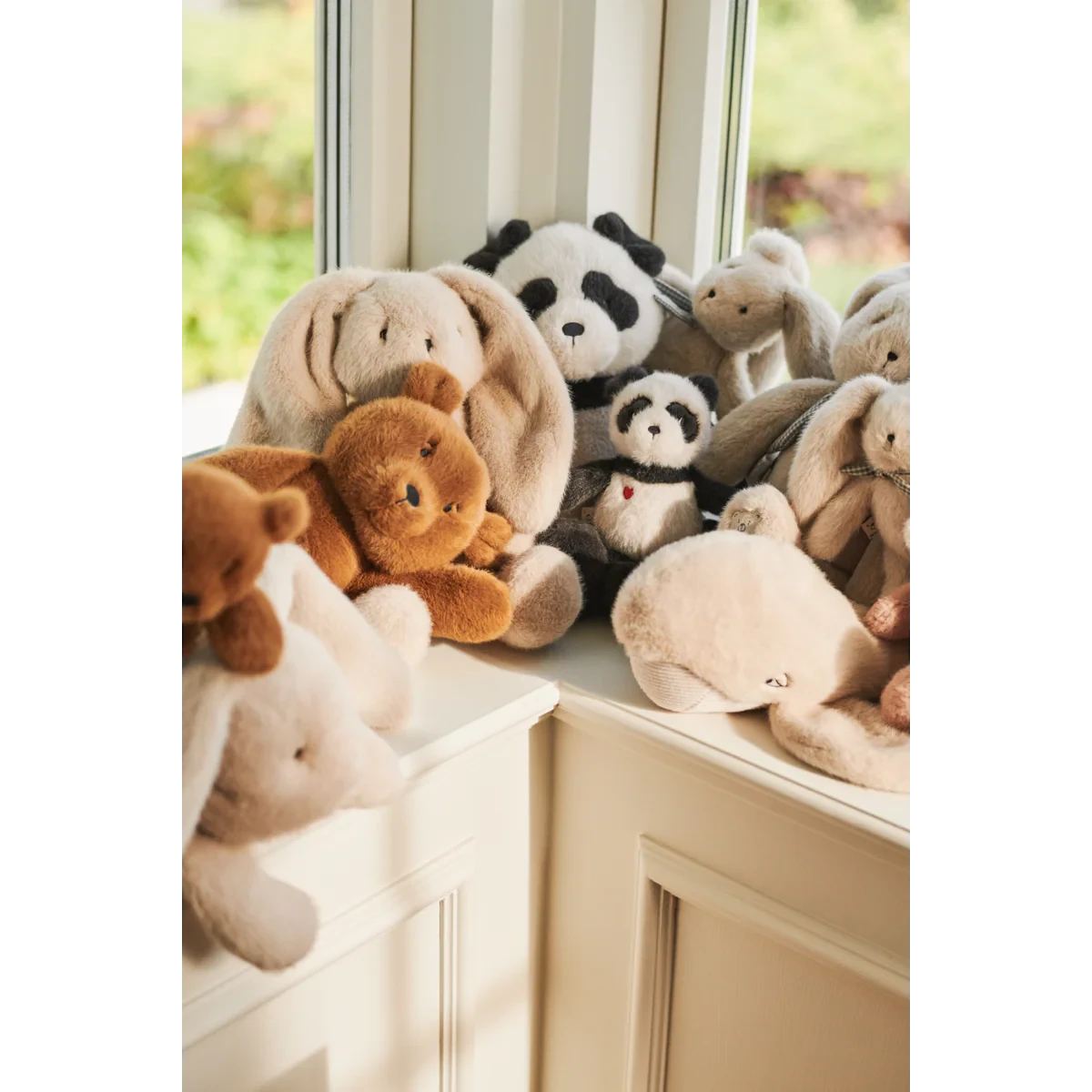 Liewood | Berto Panda Teddy Sandy / Dark Grey