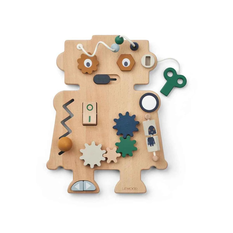 Liewood | Carola Robot Play Board Indigo Blue Multi Mix