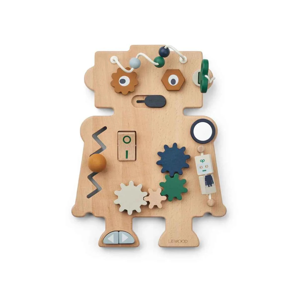 Liewood | Carola Robot Play Board Indigo Blue Multi Mix
