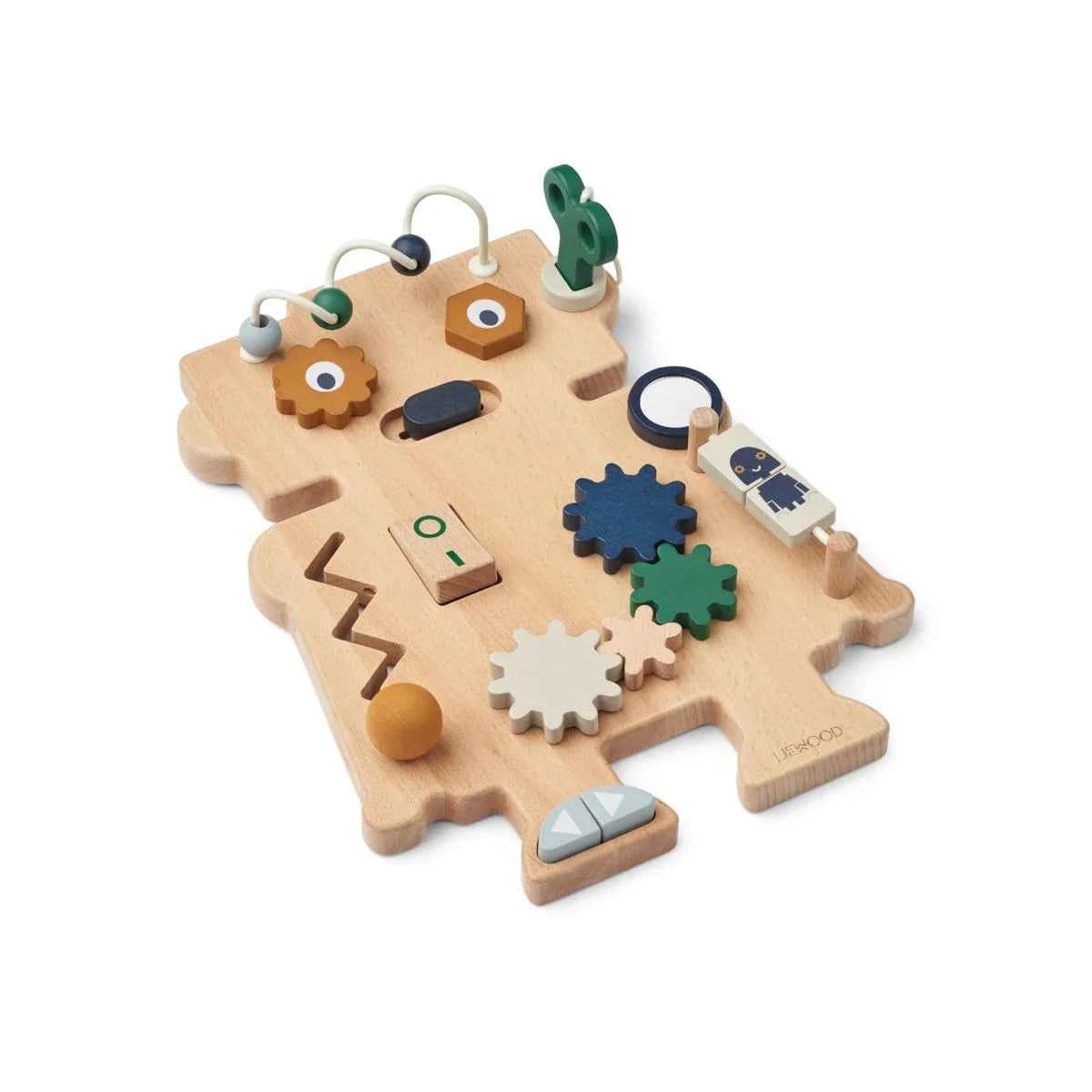 Liewood | Carola Robot Play Board Indigo Blue Multi Mix
