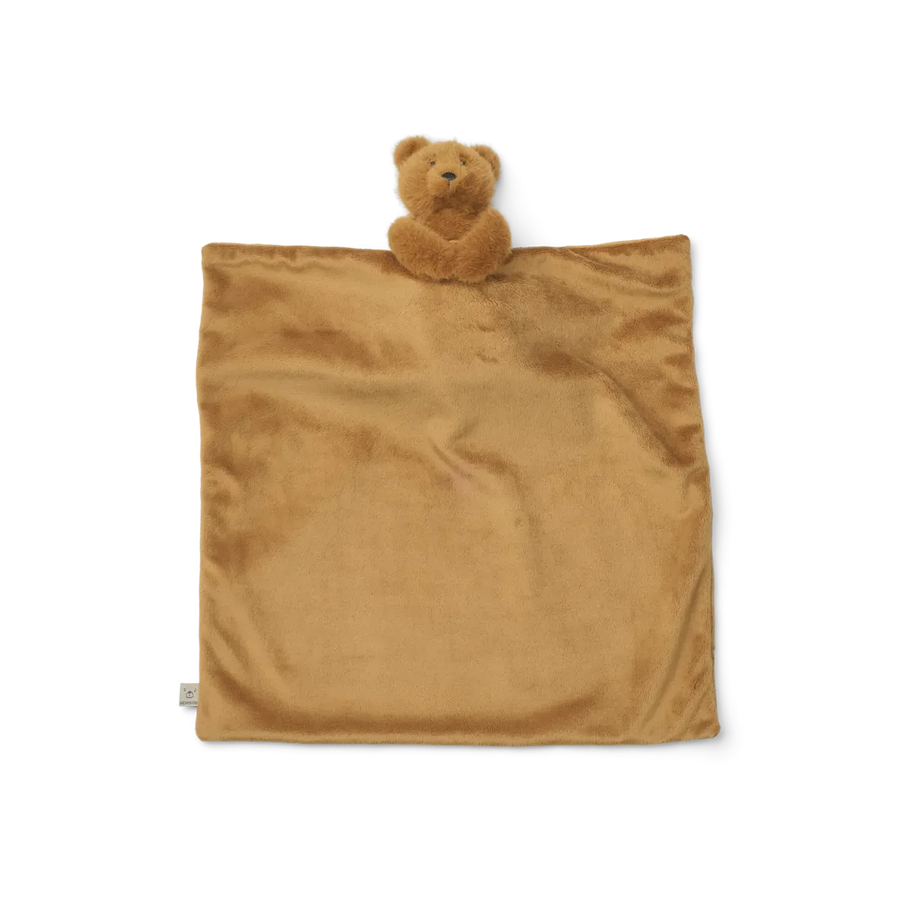 Liewood Camdon Bear Cuddle Cloth Golden Caramel