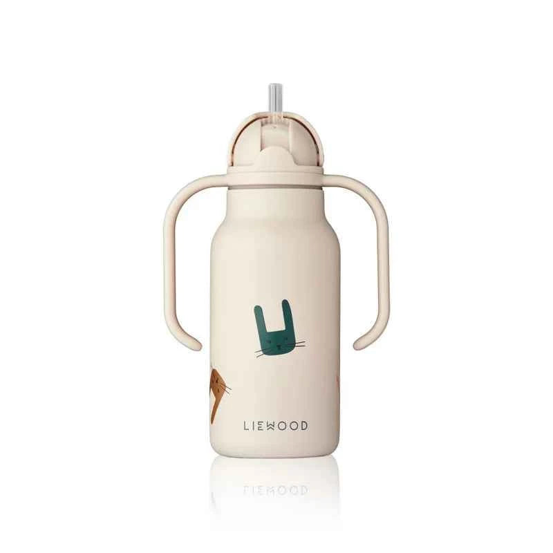 Liewood | Kimmie Printed 250ml Bottle Bunny / Sandy