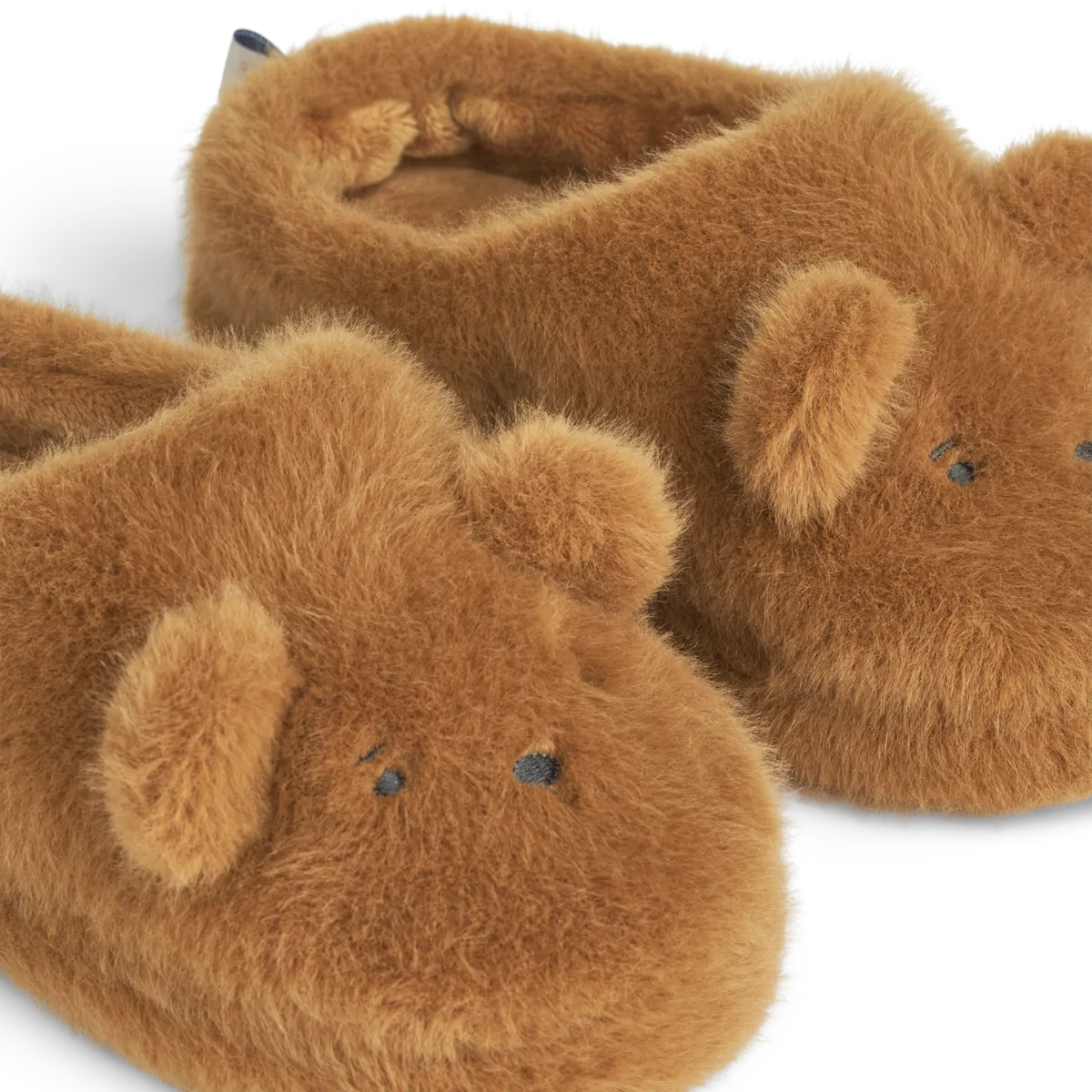 Liewood Aviaja Bear Slippers Golden Caramel