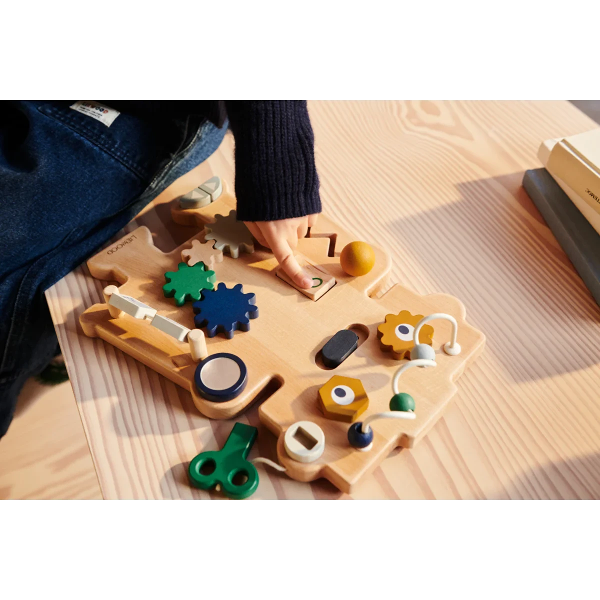 Liewood | Carola Robot Play Board Indigo Blue Multi Mix