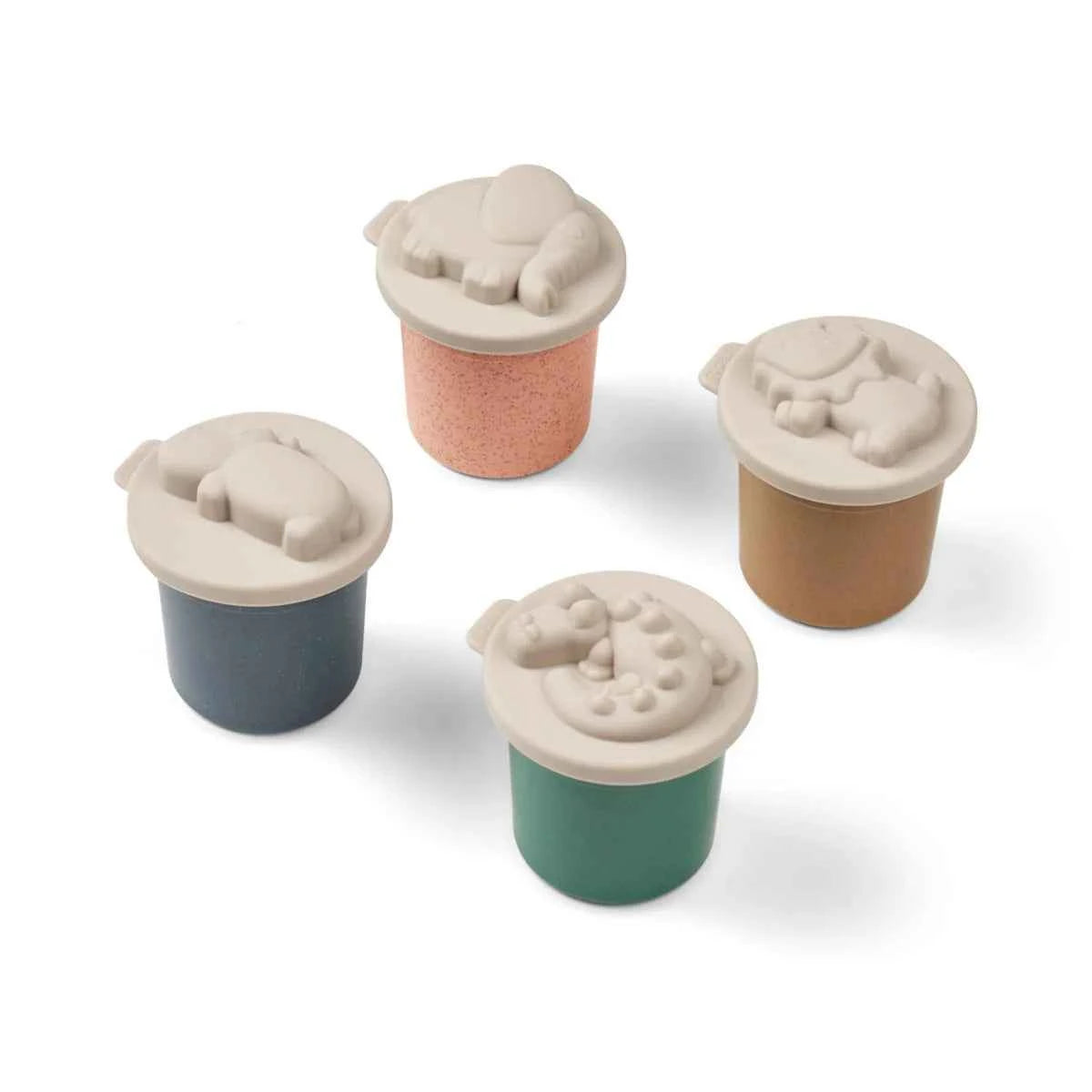 Liewood | Rollie Modeling Clay 4-Pack - Golden Caramel Multi Mix