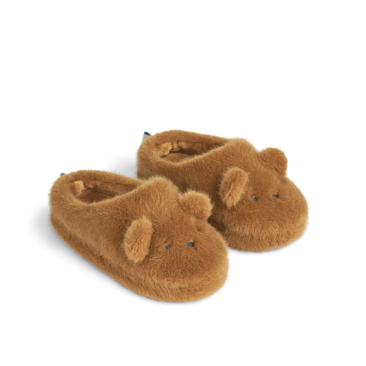 Liewood Aviaja Bear Slippers Golden Caramel