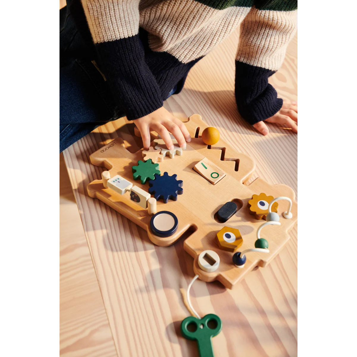 Liewood | Carola Robot Play Board Indigo Blue Multi Mix