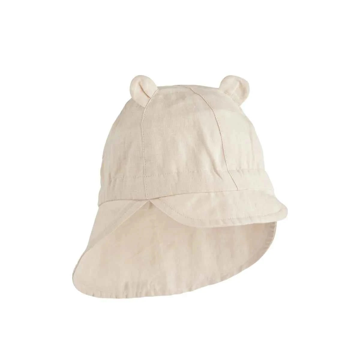 Liewood Gorm Linen Sun Hat with Ears Sandy