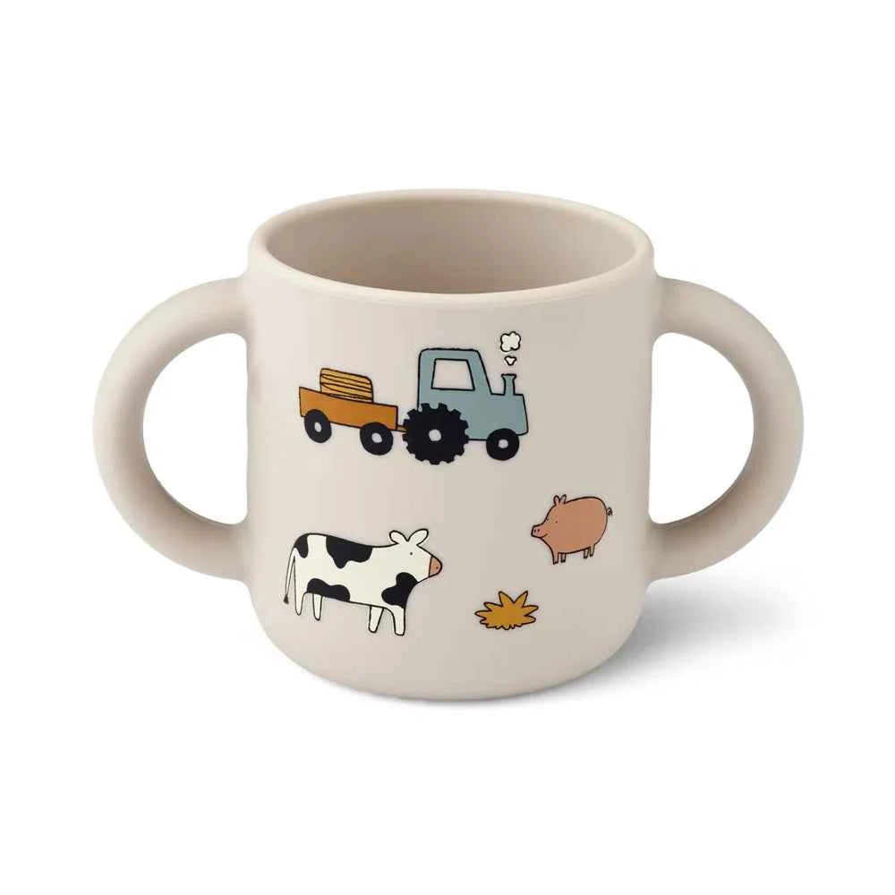Liewood Vivi Bedrukt Servies  Colour Farmhouse/Sandy
