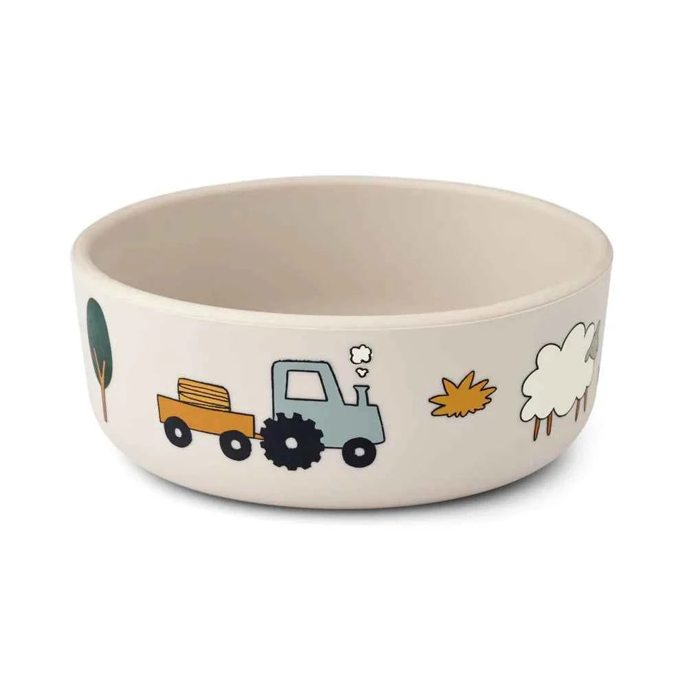 Liewood Vivi Bedrukt Servies  Colour Farmhouse/Sandy