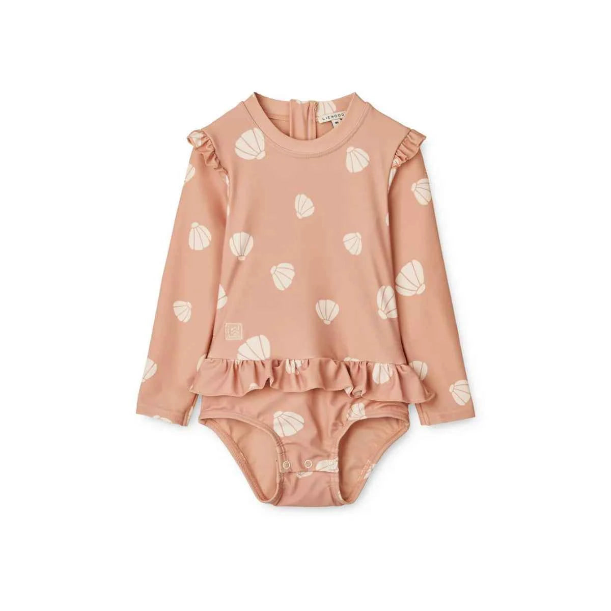 Liewood Sille Baby Bedrukt Zwempak  Shell Pale Tuscany