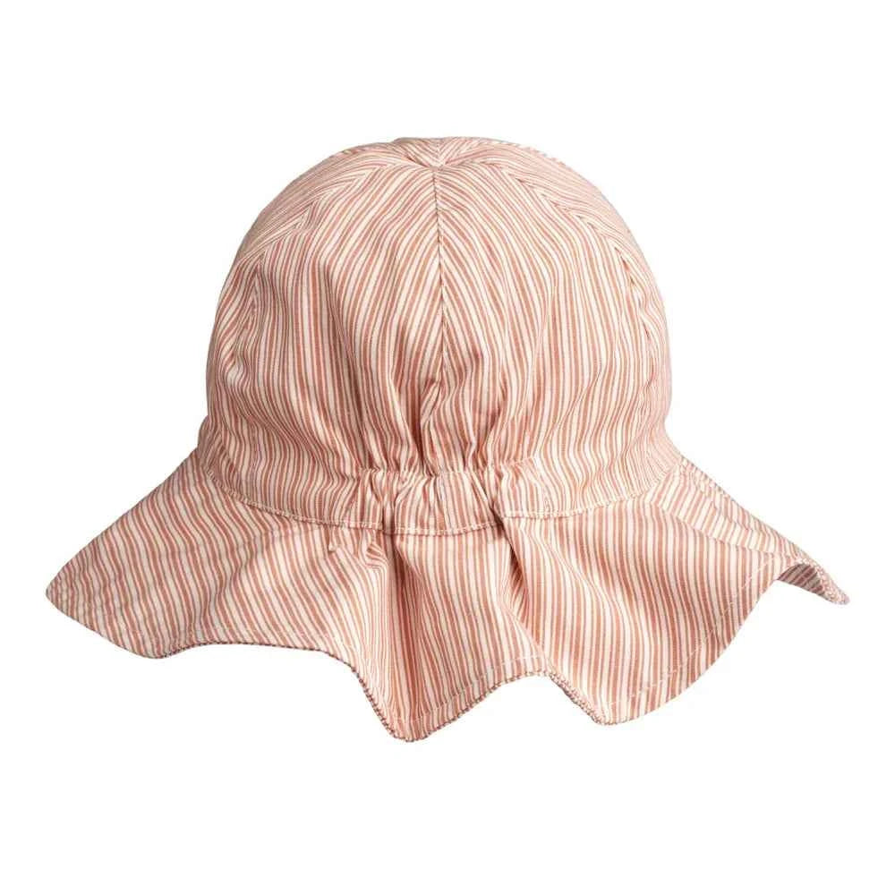 Liewood Amelia Strook Sun Hat Tuscany Rose/Creme de la creme