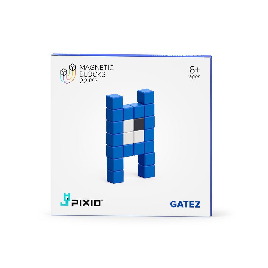 Pixio | Magnetische Blokken Story Series Mini Monsters Gatez 22 Stuks
