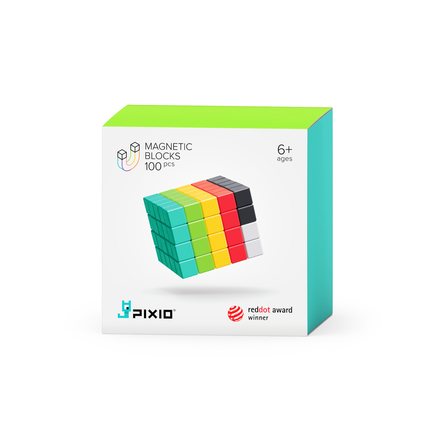 Pixio | Magnetische Blokken Design Series PIXIO-100 100 Stuks