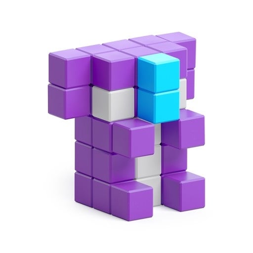Pixio | Magnetische Blokken Story Series Mini Safari 137 Stuks