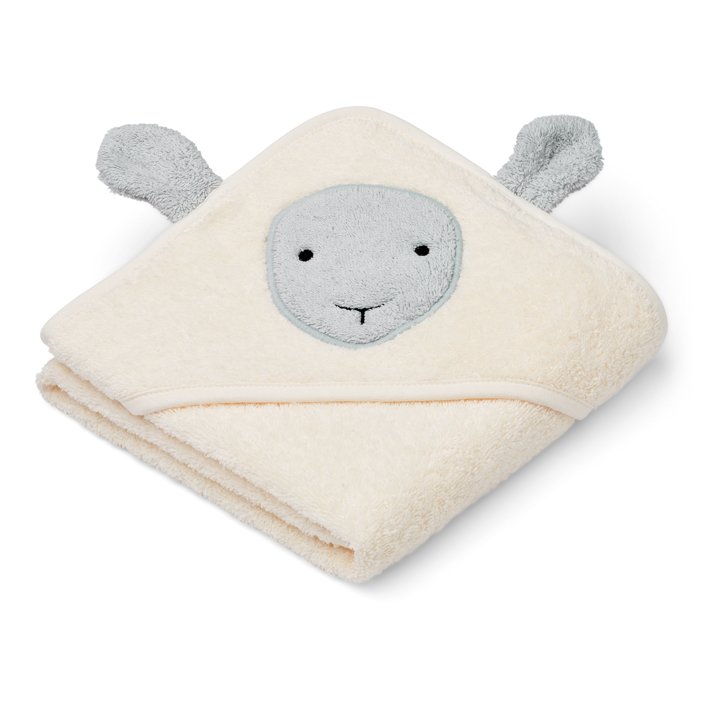 Liewood Albert Schapen Handdoek met kap Creme de la creme