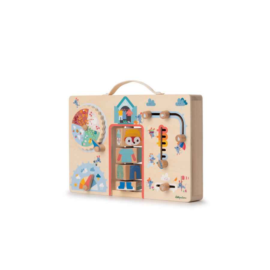 Lilliputiens | Alice Dresses According to the Weather - Learning Suitcase