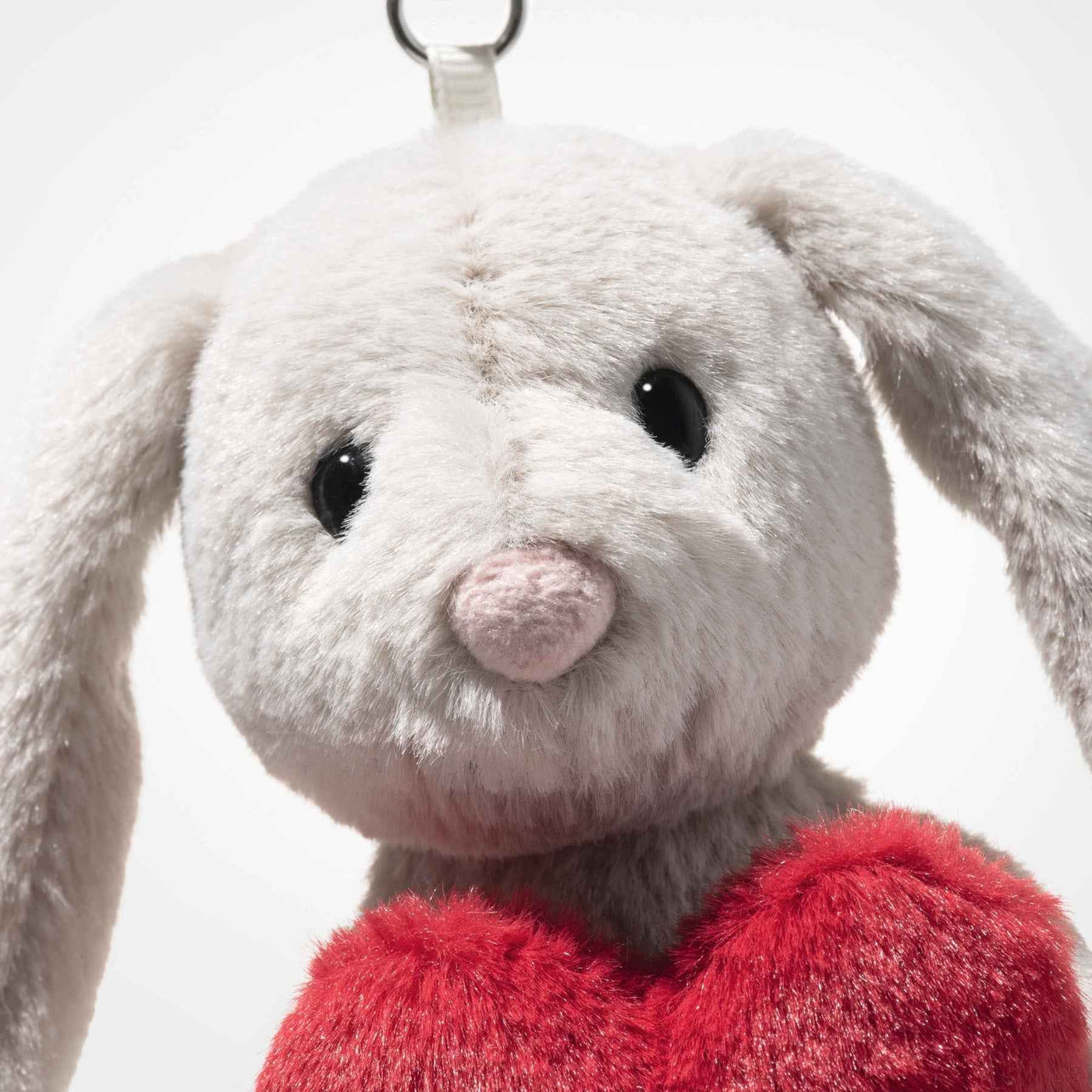 Steiff | Pendant Hoppie Rabbit Love 15cm Light Grey