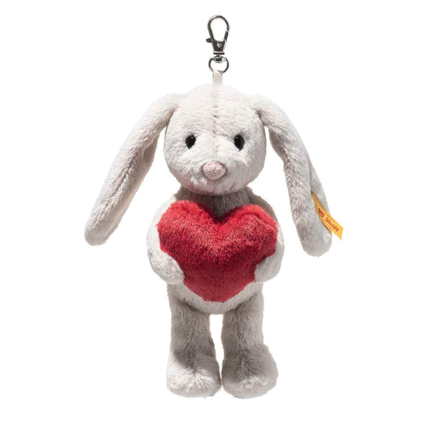Steiff | Pendant Hoppie Rabbit Love 15cm Light Grey