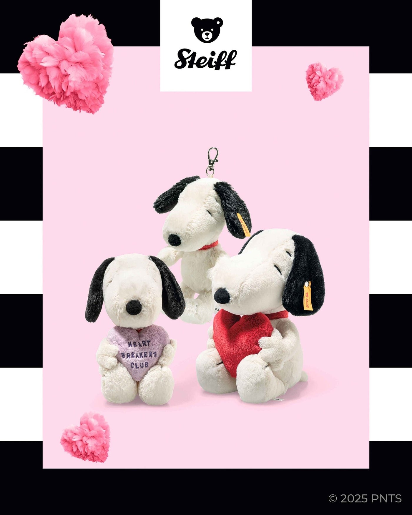 Steiff | Pendant Snoopy 15 cm White