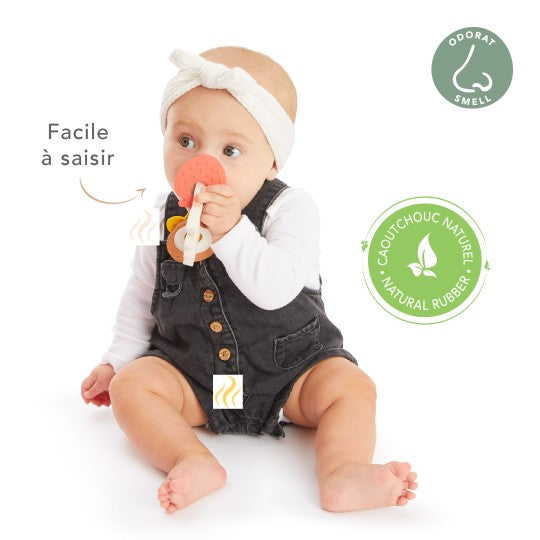 Sophie La Girafe | Bijtring met Geur Vanille/Coco/Fraise