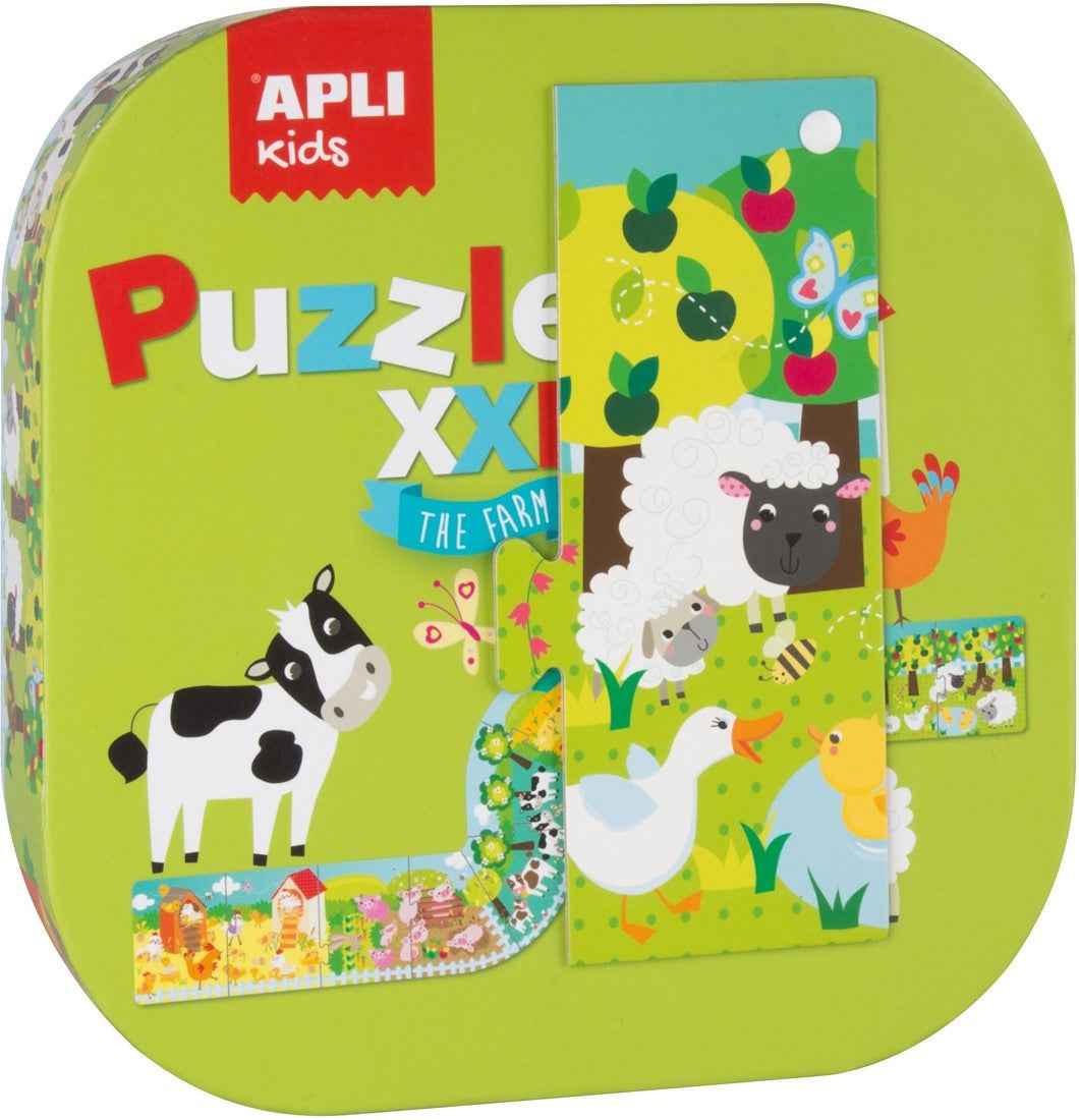 APLI | Farm XXL Puzzle 12 Pieces
