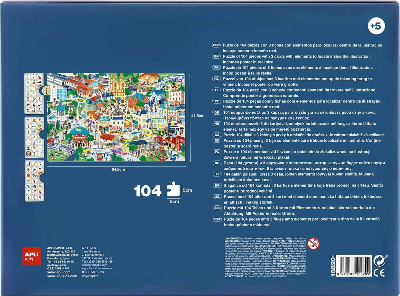 APLI | City Observation Puzzle 104 Pieces
