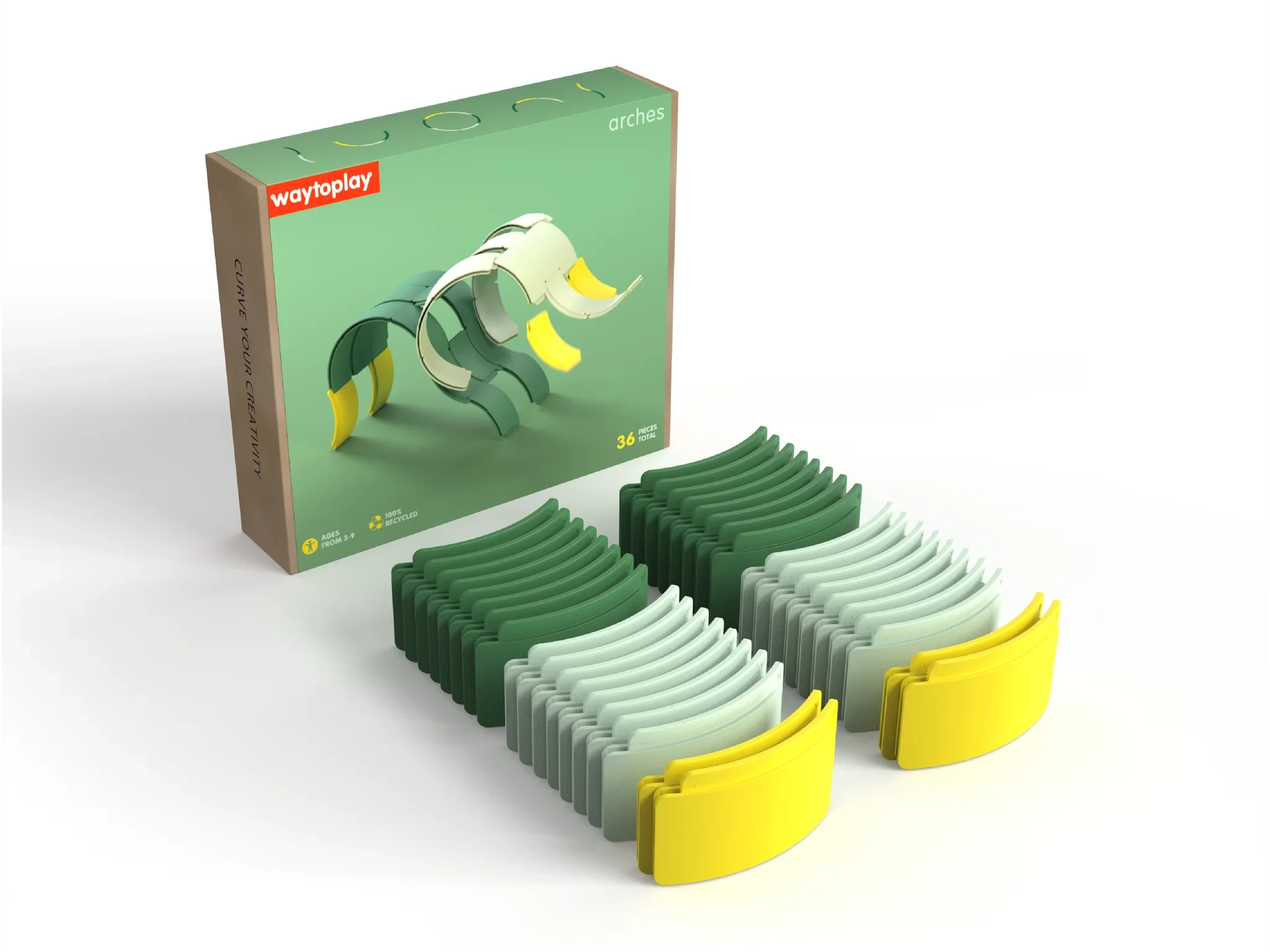 Waytoplay | Arches Creatorset 36pcs