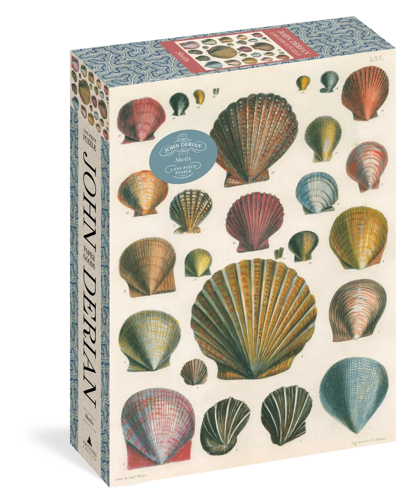 New Mags | Legpuzzel Schelpen John Derian 1000 Stukjes