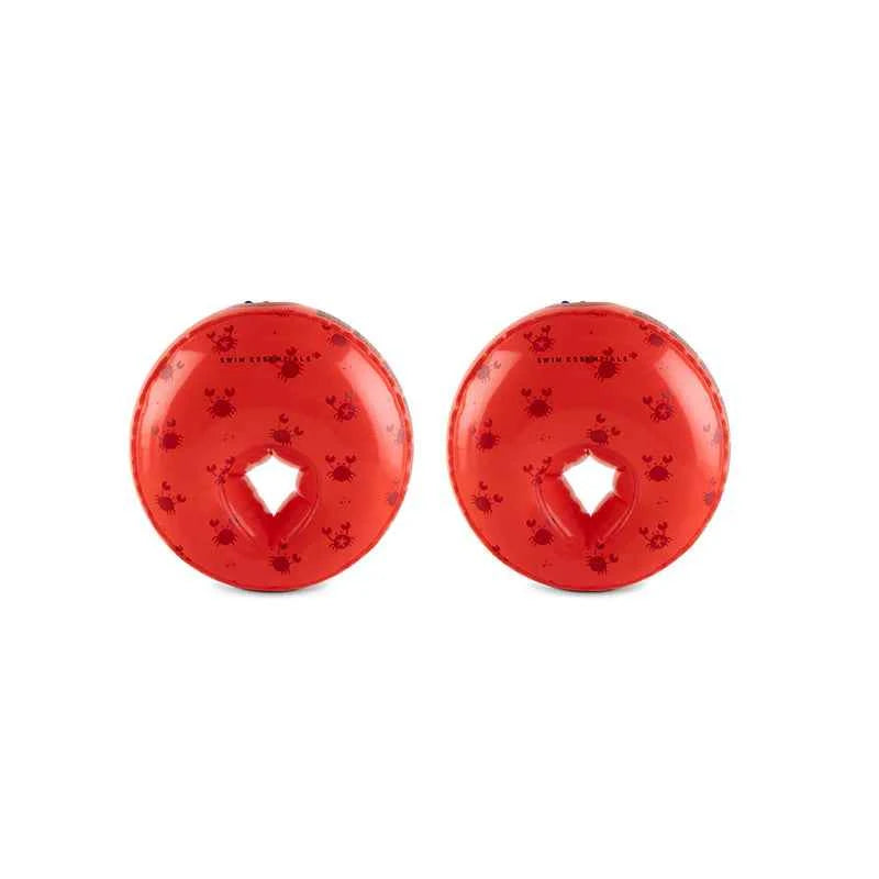 Swim Essentials | Zwembandjes Crabby Rood 1-6Y