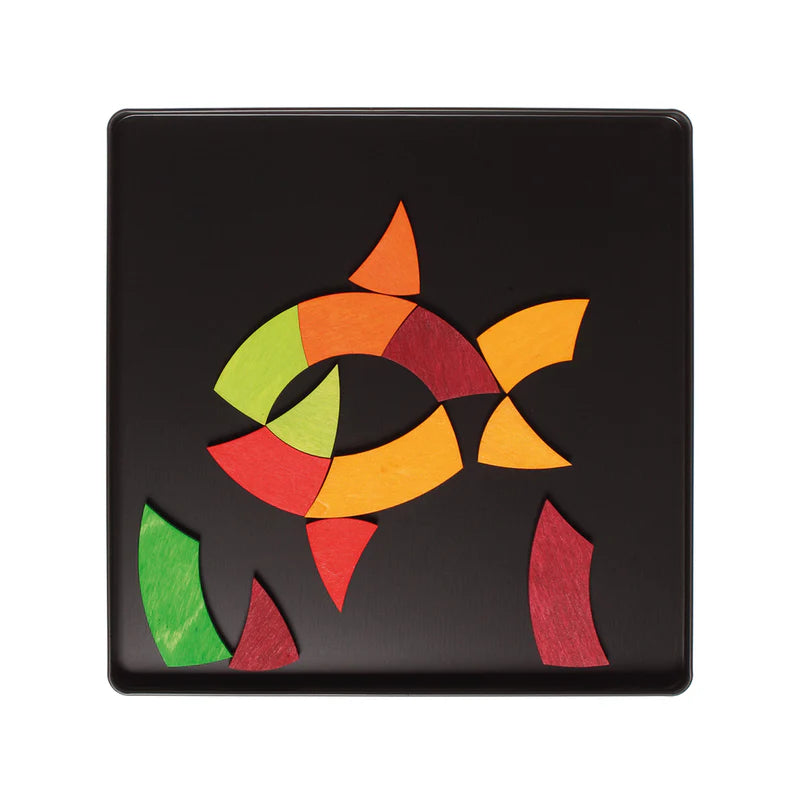 Grimm's | Magnetische Puzzel Kleurencirkel Goethe