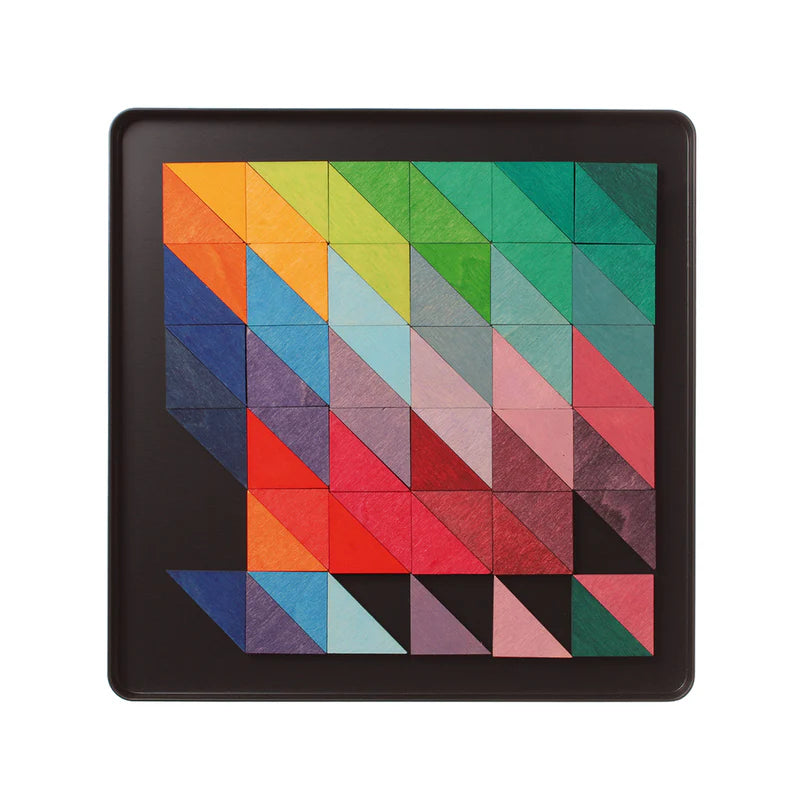 Grimm's | Magnetische Puzzel Driehoeken