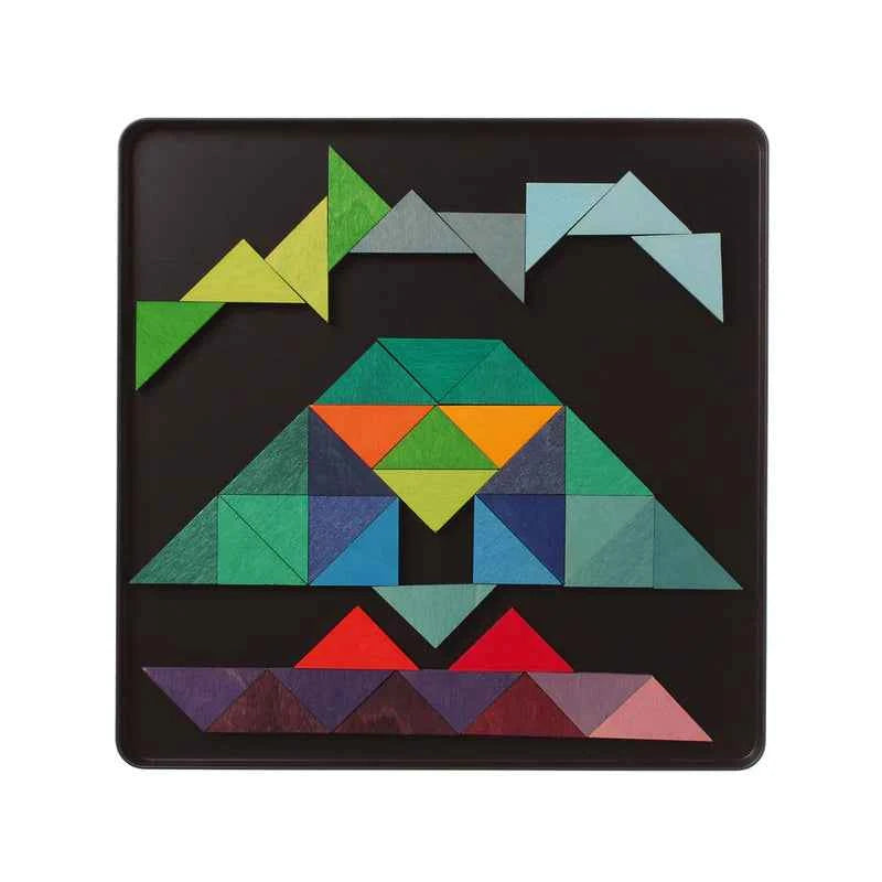 Grimm's | Magnetic Triangle Puzzles