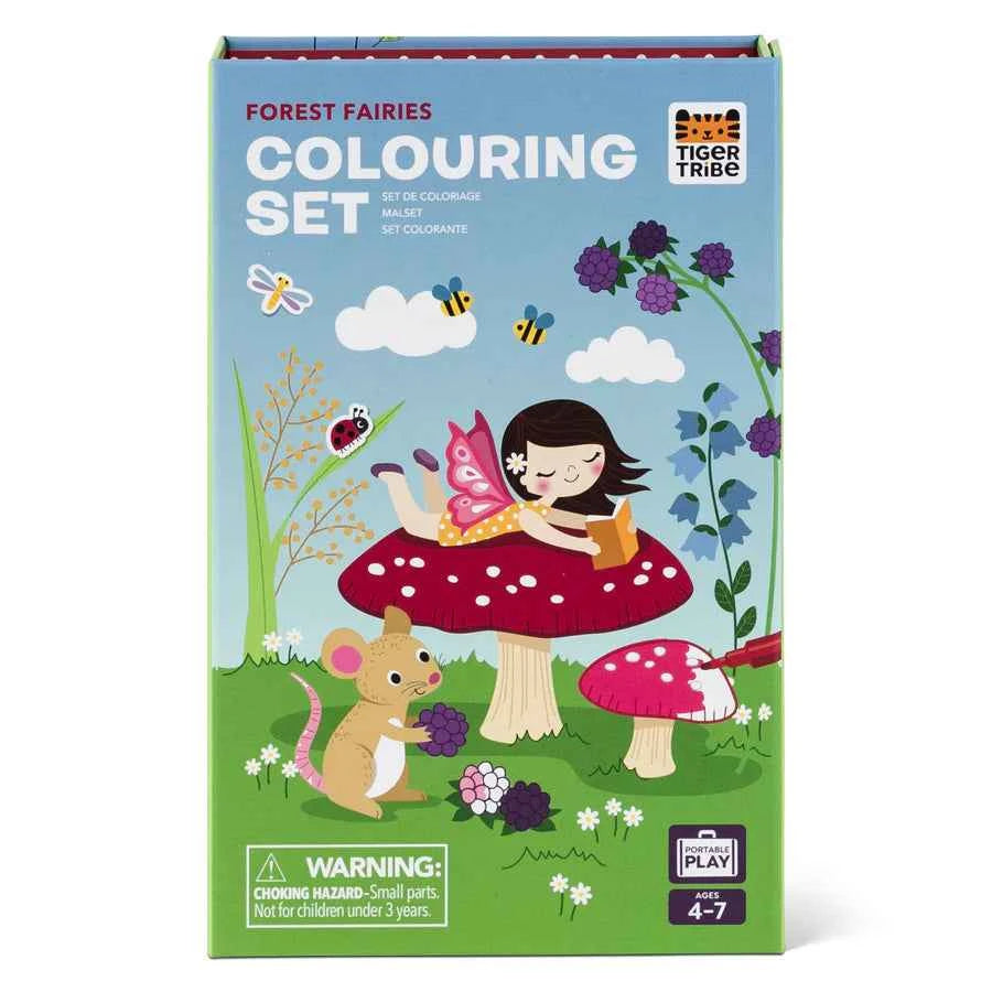 Tiger Tribe | Coloring Page - Forest Fairies