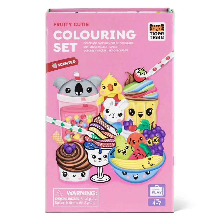 Tiger Tribe | Kleurplaat Met Geurtjes - Fruity Cutie