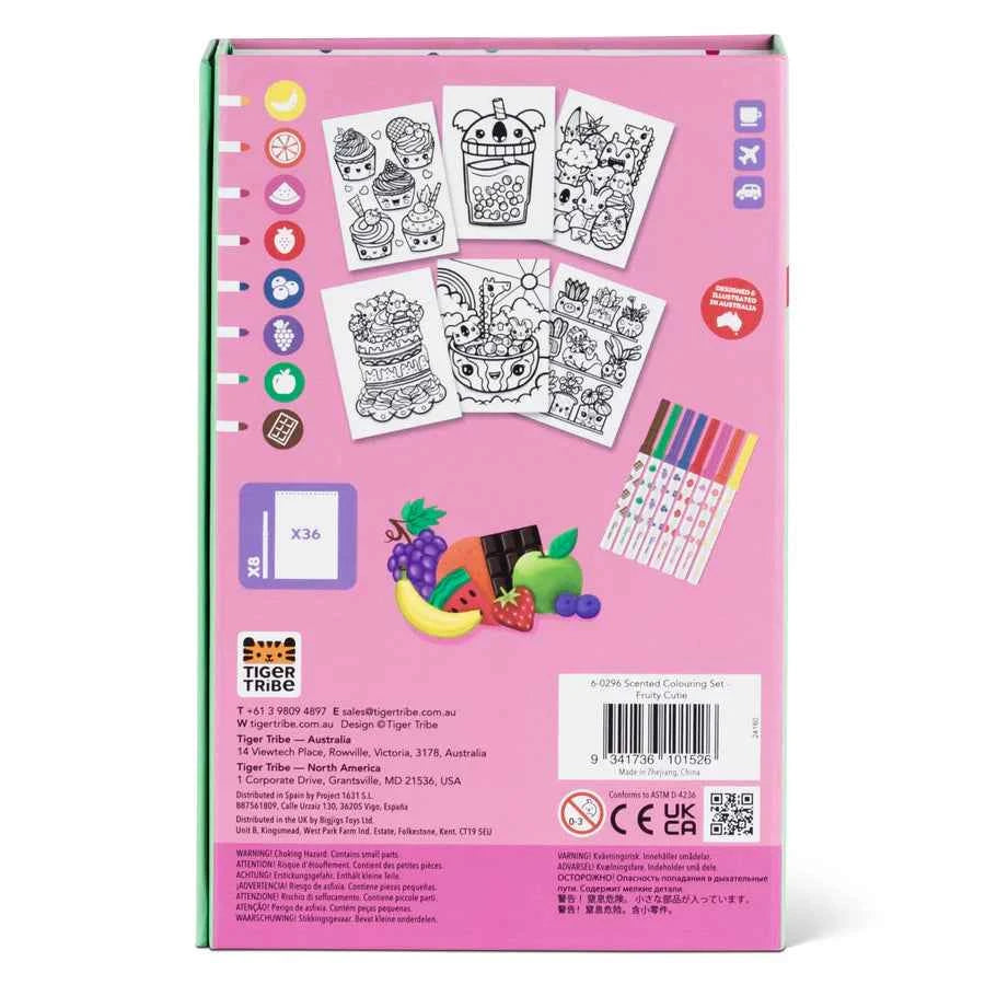 Tiger Tribe | Kleurplaat Met Geurtjes - Fruity Cutie
