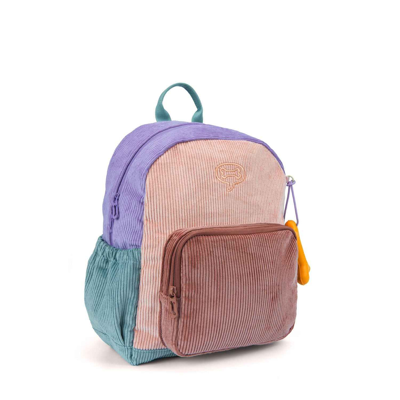 Stones and Bones | Toddler Backpack Ash - Corduroy Lavender + Old Rose