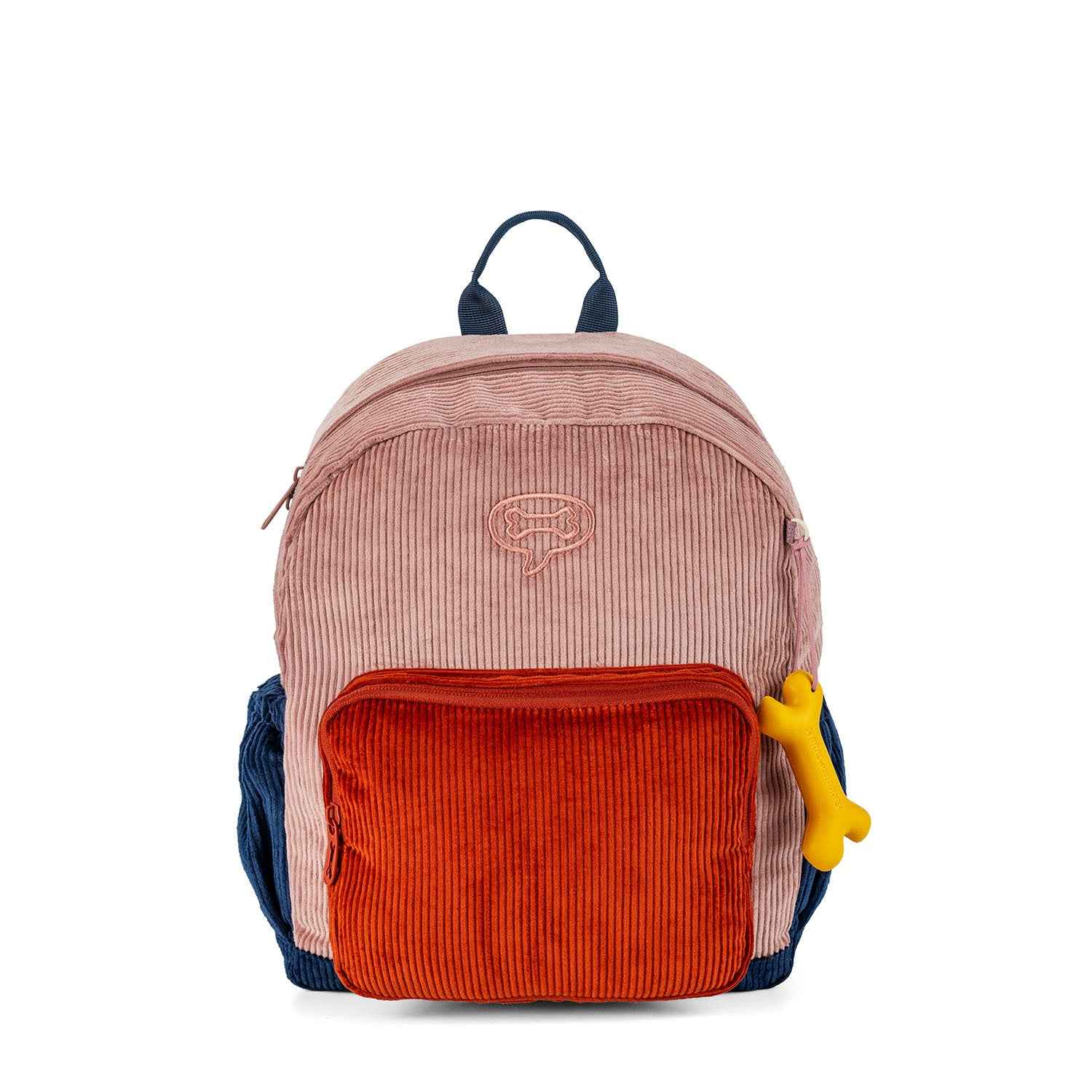Stones and Bones | Toddler Backpack Ash - Corduroy Old Rose + Rust