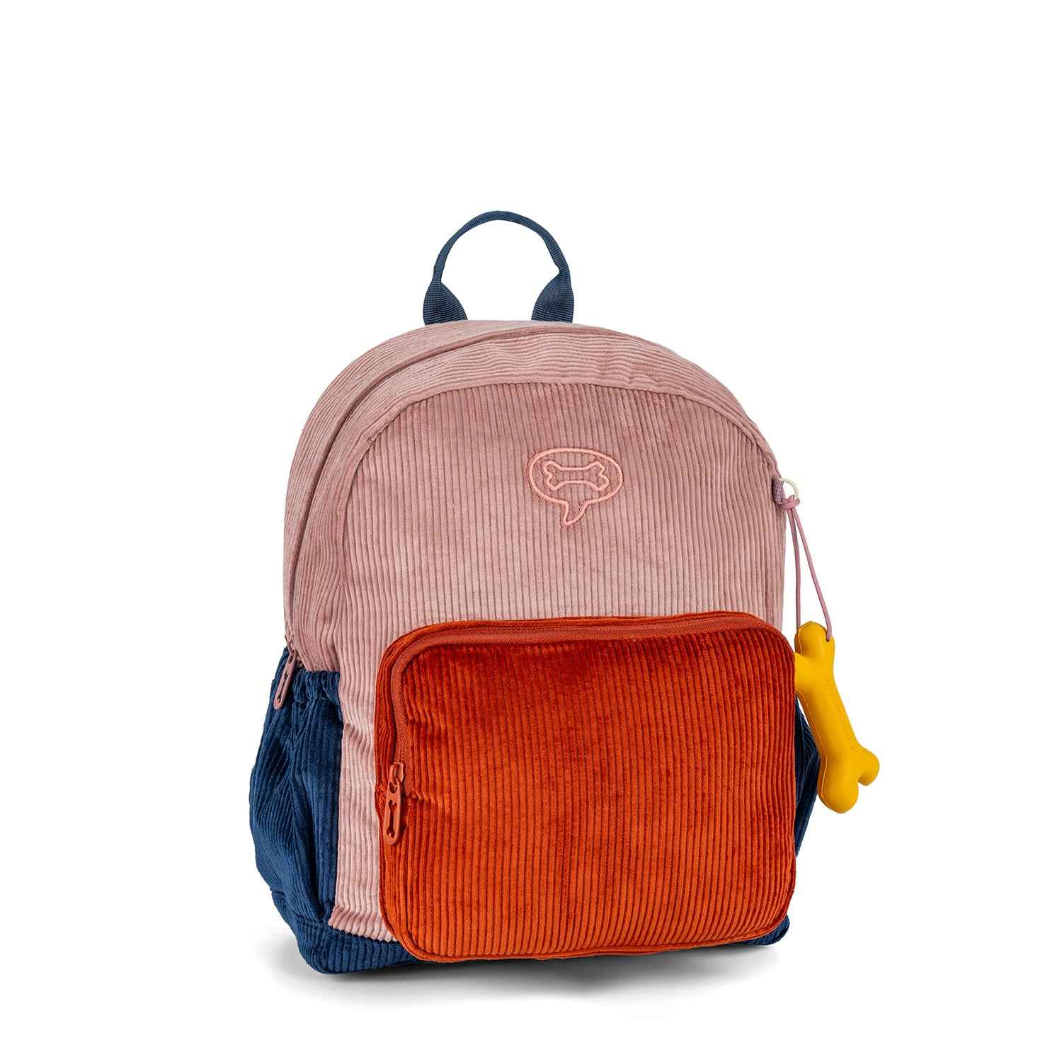 Stones and Bones | Toddler Backpack Ash - Corduroy Old Rose + Rust