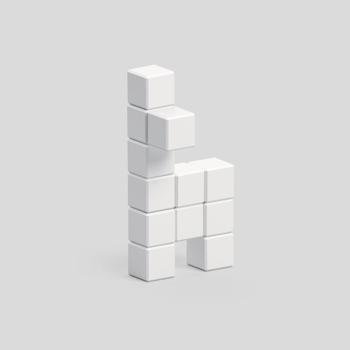 Pixio | Magnetische Blokken Color Series White Llama 12 Stuks